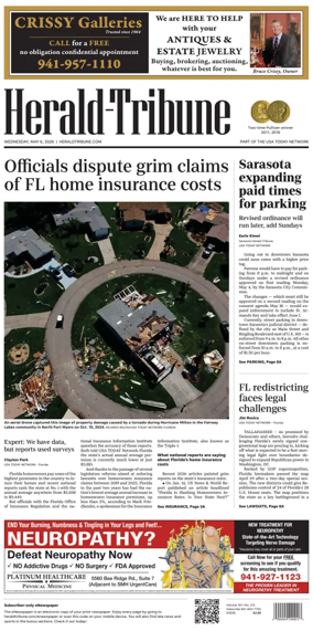 Cover of Herald-Tribune