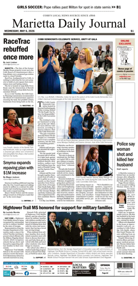 Cover of Marietta Daily Journal