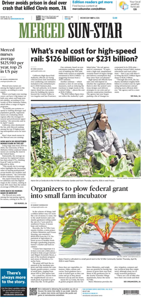 Cover of Merced Sun-Star