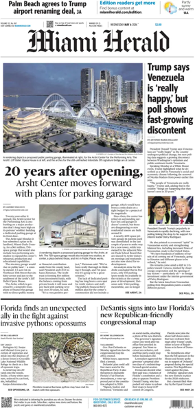 Cover of Miami Herald