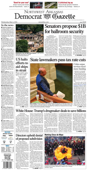 Cover of Northwest Arkansas Democrat-Gazette