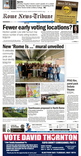 Cover of Rome News-Tribune