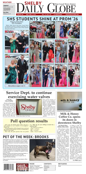 Cover of Shelby Daily Globe