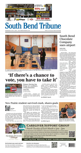 Cover of South Bend Tribune