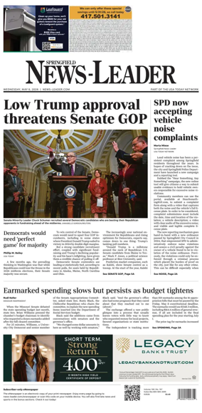 Cover of Springfield News-Leader