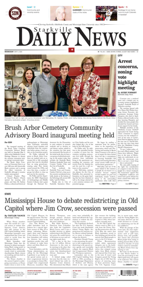 Cover of Starkville Daily News