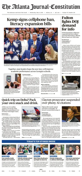 Cover of The Atlanta Journal-Constitution