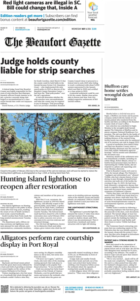 Cover of The Beaufort Gazette