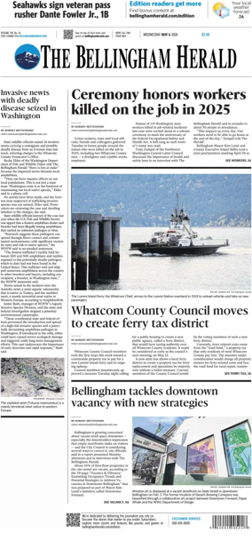 Cover of The Bellingham Herald