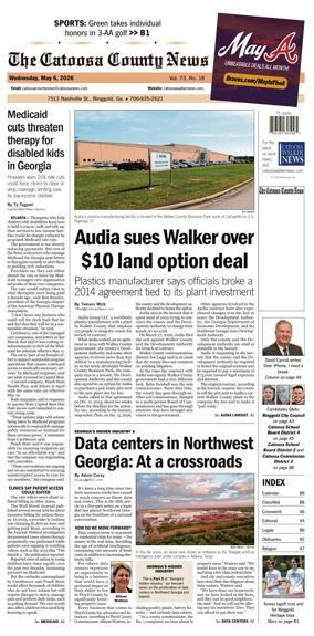 Cover of The Catoosa County News