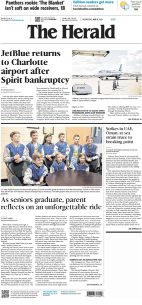 Cover of The Herald (Rock Hill)