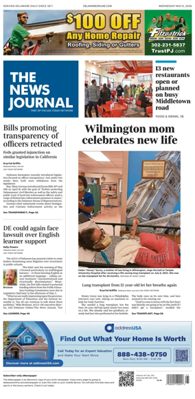 Cover of The News Journal