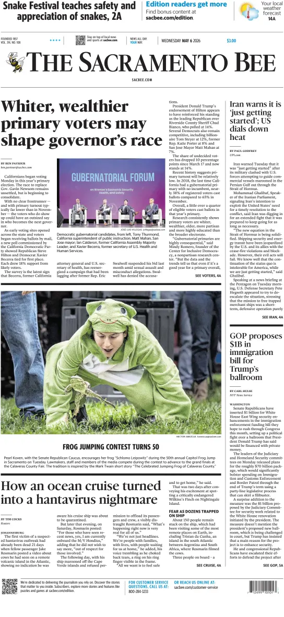 Cover of The Sacramento Bee