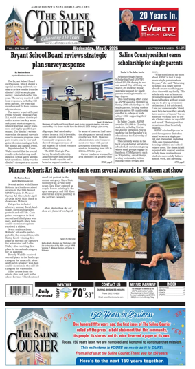 Cover of The Saline Courier