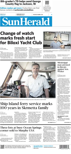 Cover of The Sun Herald