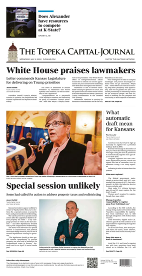 Cover of The Topeka Capital-Journal