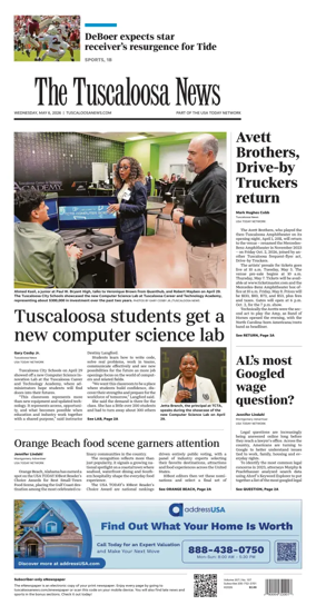 Cover of The Tuscaloosa News