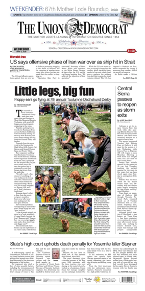 Cover of The Union Democrat