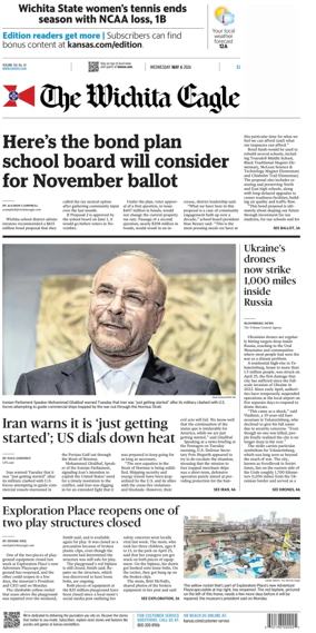 Cover of The Wichita Eagle