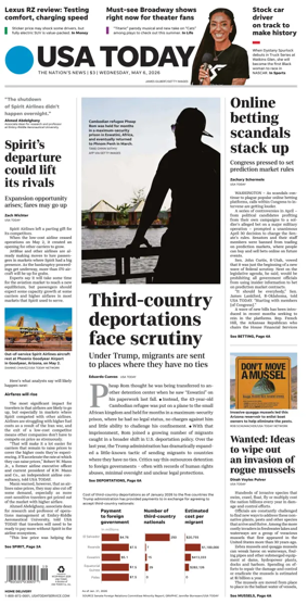 Cover of USA TODAY US Edition