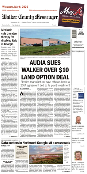 Cover of Walker County Messenger