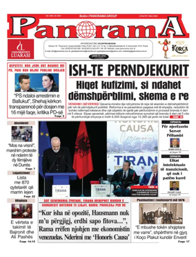 Cover of Panorama (Albania)