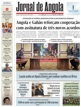 Cover of Jornal de Angola