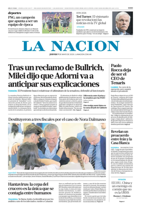 Cover of La Nacion