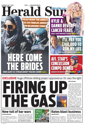 Cover of Herald Sun