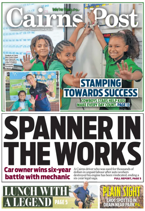 Cover of The Cairns Post