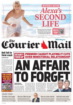 Cover of The Courier-Mail