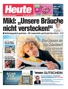 Cover of Heute - Niederosterreich Ausgabe
