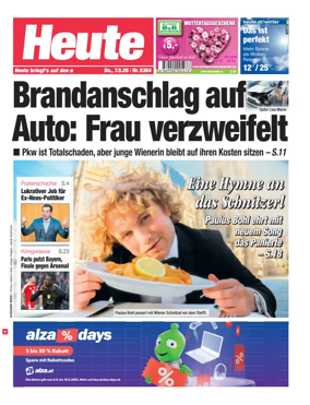 Cover of Heute - Wien Ausgabe