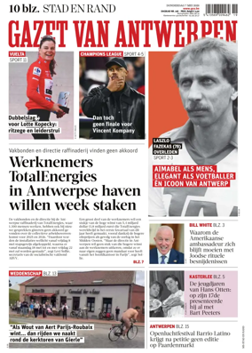 Cover of Gazet van Antwerpen Stad en Rand
