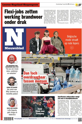 Cover of Het Nieuwsblad