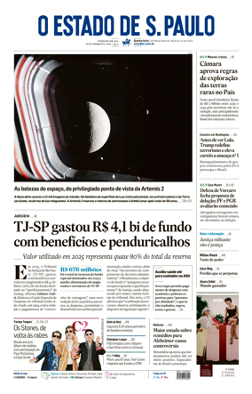 Cover of O Estado de S. Paulo