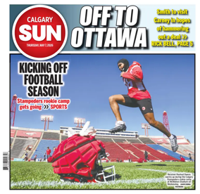 Cover of Calgary Sun