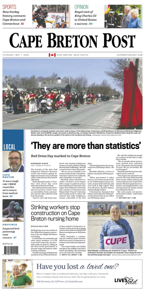 Cover of Cape Breton Post