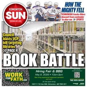 Cover of Edmonton Sun