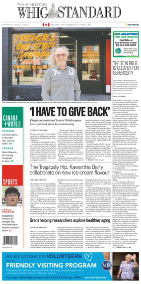 Cover of Kingston Whig-Standard