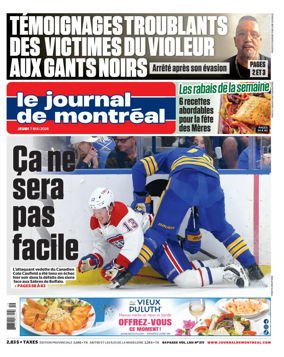 Cover of Le Journal de Montreal