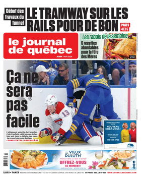 Cover of Le Journal de Quebec