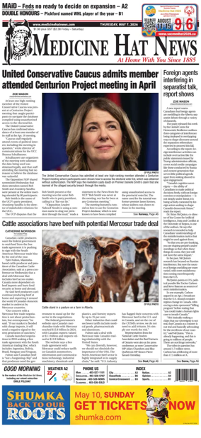 Cover of Medicine Hat News