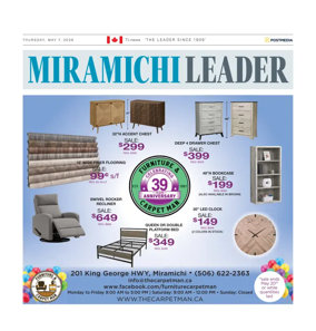 Cover of Miramichi Leader