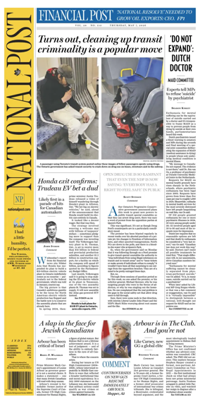 Cover of National Post - (Latest Edition)