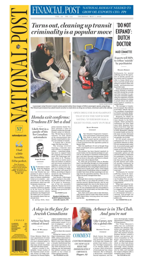 Cover of National Post - (National Edition)