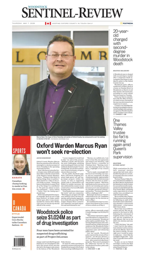 Cover of Sentinel-Review (Woodstock)