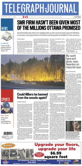 Cover of Telegraph-Journal