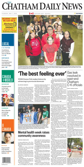 Cover of The Chatham Daily News