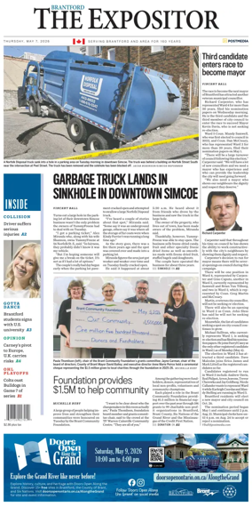 Cover of The Expositor (Brantford)